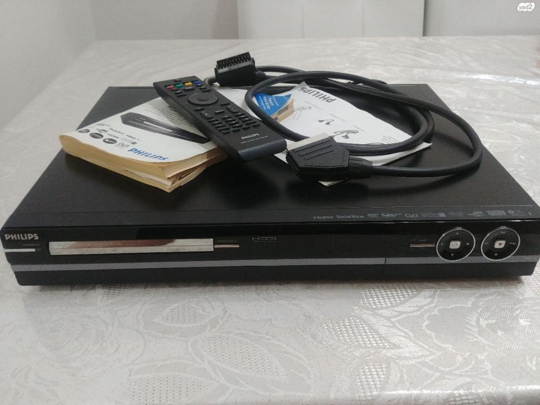מכשירי DVD PHILIPS DVD & HDD RECORDER מודעה395751