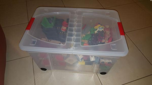 פסי רכבת מעץ של איקאה