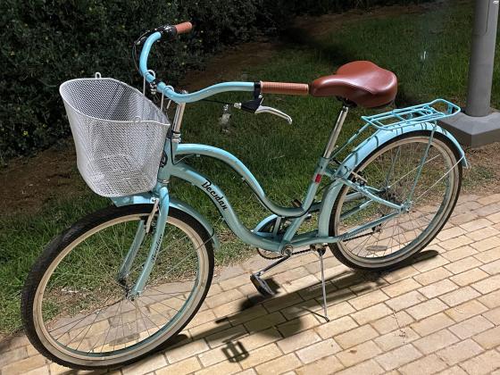 אופניים נשים עיר,הילוכים SHIMANO,כולל סל...