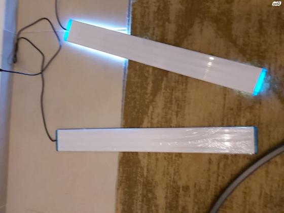 שתי מנורות LED באורך 60 ס"מ כל אחת