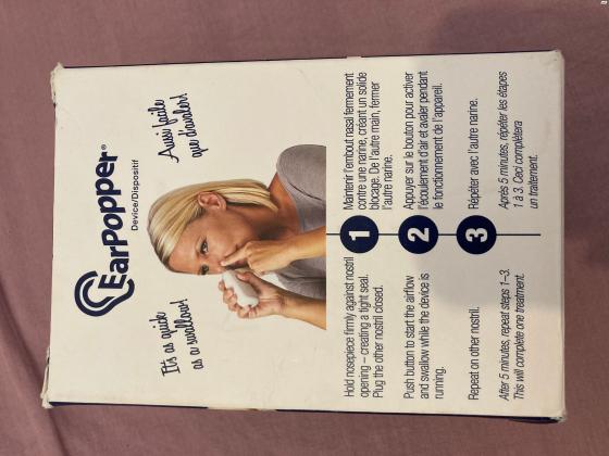 מכשיר אייר פופר (Ear Popper)