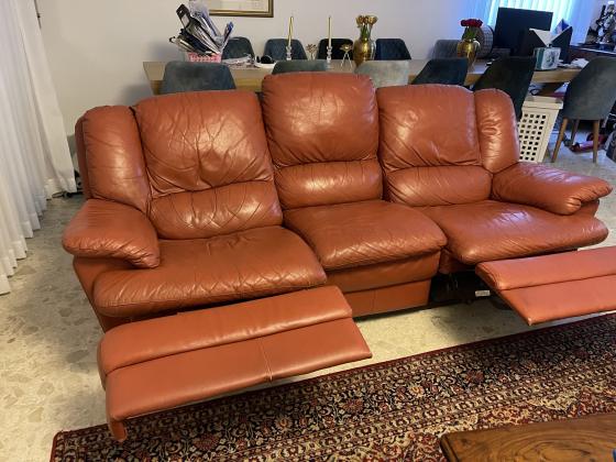 סלון איטלקי מעור, 3+2, יוקרתי