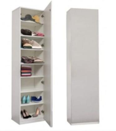 ארון דלת אחת עם מראה