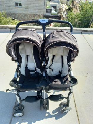 עגלת תאומים בייבי סייף במצב