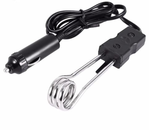 מזלג חשמלי לחימום מים/קפה בבית או ברכב