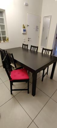 שולחן אוכל נפתח של איקאה