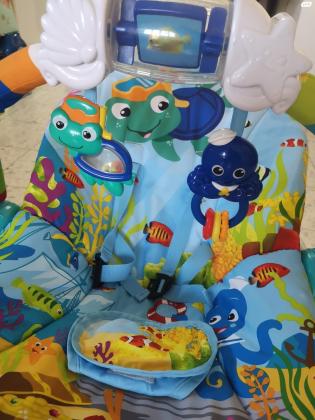 טרמפולינה רוקר מתנדנדת לתינוק מגיל לידה