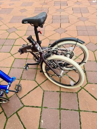 למכירה אופניים מתקפלים מבית Jeep