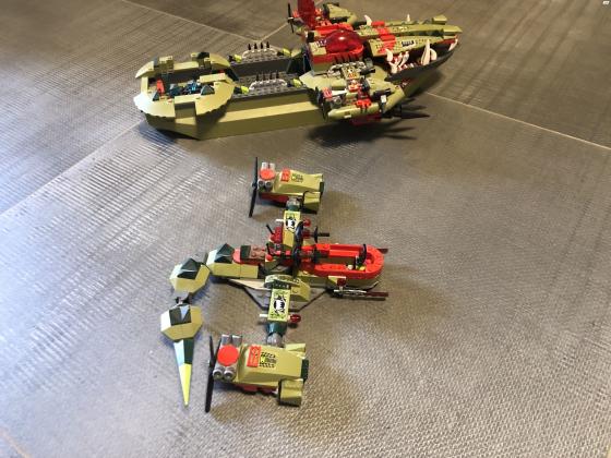 לגו צ״ימה ספינה דגם 70006