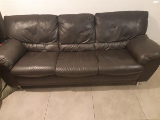 ספות 2+3 משובחות מעור אמיתי