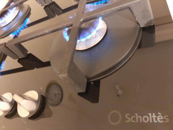 כיריים גז שולטס 4 להבותזכוכית