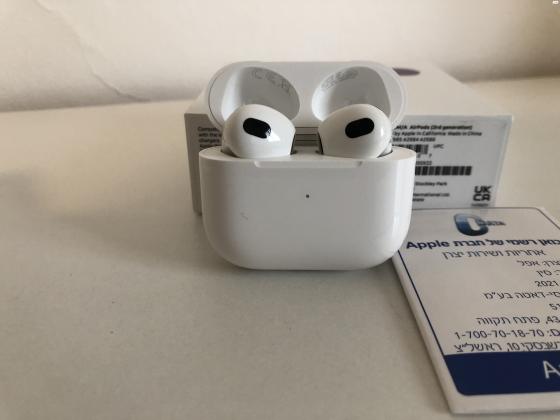אזניות Airpods 3 חדשות לגמרי