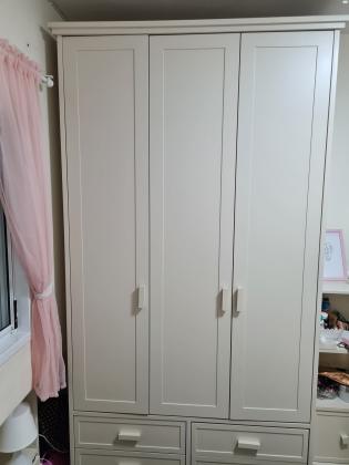 ארון בגדים בגוון אופייט 3