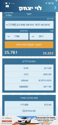 מיצובישי לנסר ספורטבק (2011)
