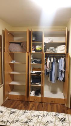 ארון 5 דלתות + 3 מגירות