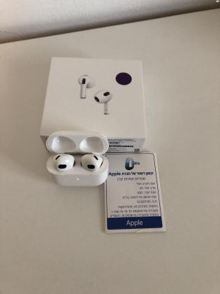אזניות Airpods 3 חדשות לגמרי
