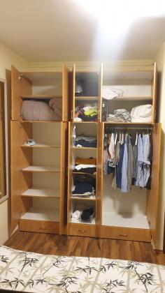 ארון 5 דלתות + 3 מגירות