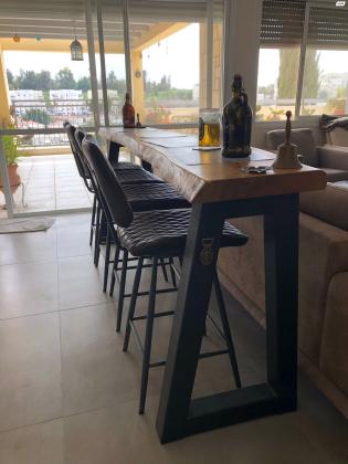 בר מעץ מלאאורך 2