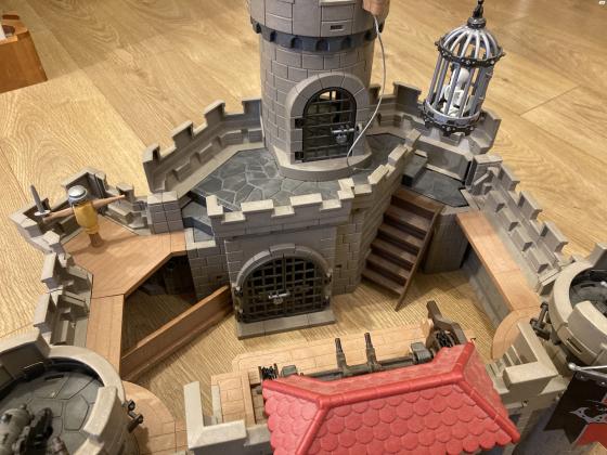 סט טירת פליימוביל של אבירי