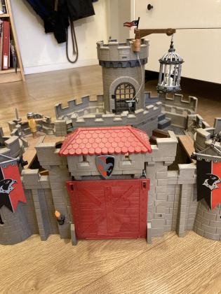 סט טירת פליימוביל של אבירי