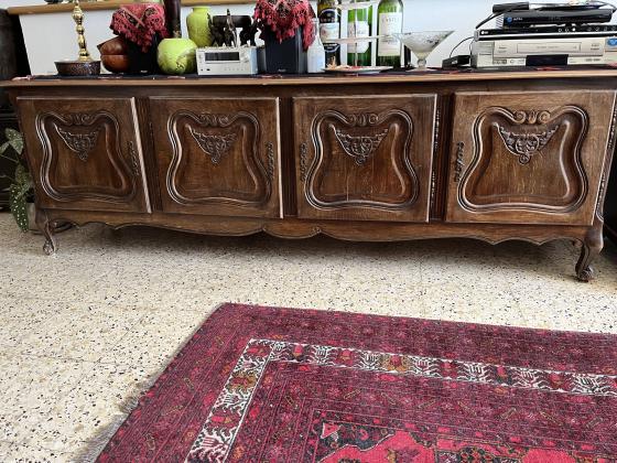 מזנון עתיק עם שטח אחסון גדול אורך - 2