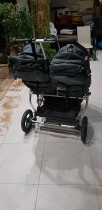 עגלת תאומים Bumbleride Indie twinשתי
