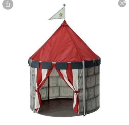 אוהל טירה יפייפה נרכש באיקאה