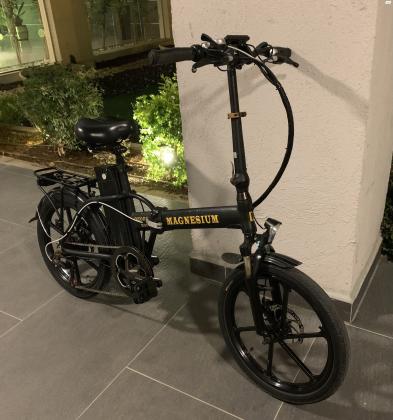 אופניים חשמליים דגם Magnesium במצב
