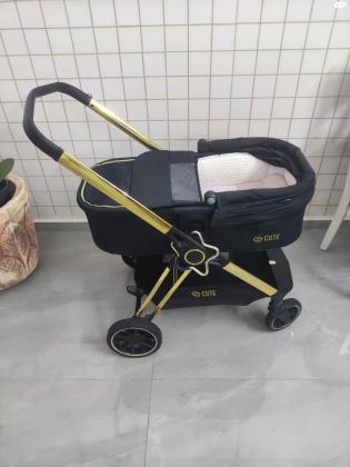 עגלת CUTE עם אמבטיה לתינוק