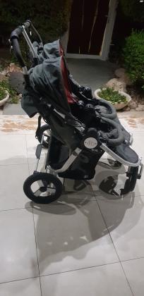 עגלת תאומים Bumbleride Indie twinשתי