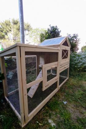 כלוב לארנבות חדש מעץ אורן