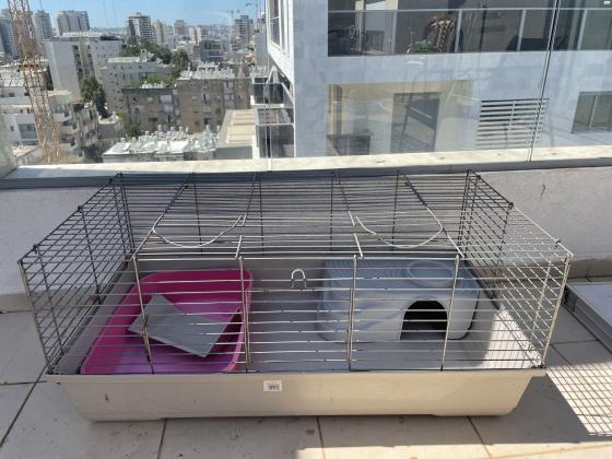 כלוב לארנב מטר יד שנייה מצב טוב