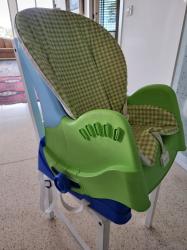 כסא אוכל לתינוק ולילד מרופד