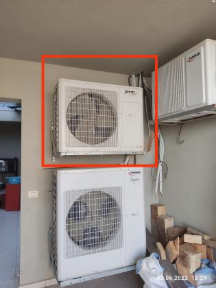 מזגן תדיראן חזק נמכר בגלל חוסר שימוש