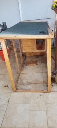 כלוב לארנבים (מתאים גם כלול תרנגולות)