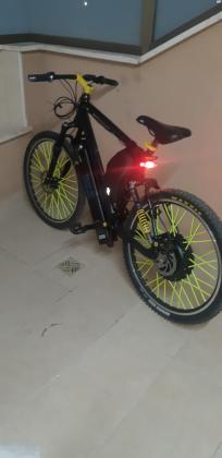 אופני הרים חשמליים שיכוך מלאמנוע