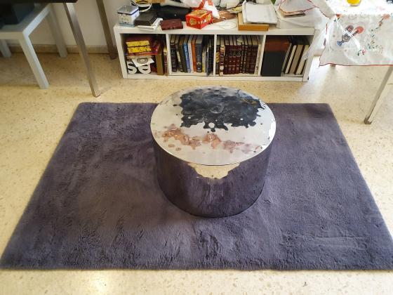 שולחן עגול קוטר 70 סמ