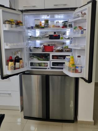 מקרר מקפיא תחתון sharp sjfe87