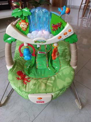 טרמפולינה, יער הגשם, פישר פרייס,