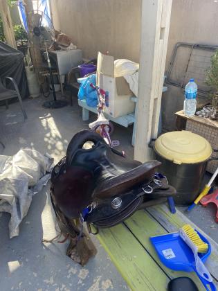 אוכף טאקר במצב מצוין,מידה 17