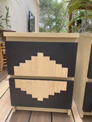 שידות איקאה משופצות ידנית וייחודיות