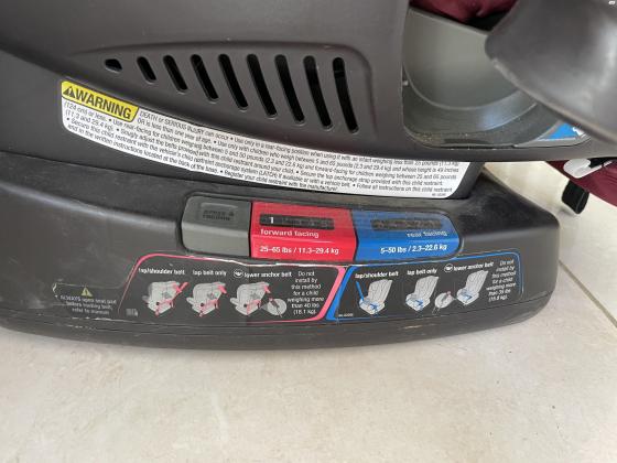 כיסא בטיחות נונה nuna ללא