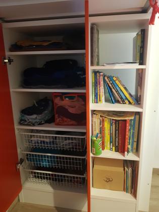 מיטת גלריה של איקאה גובה