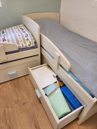 2 מיטות ילדים רהיטי ליאור