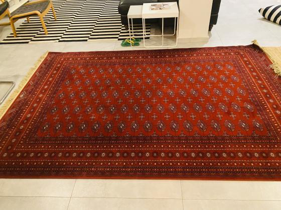 שטיח צמר מקורי טהור, אריגה