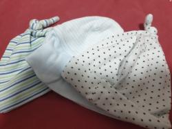 בגדי תינוק בן בצבעי תכלת כחול לבן