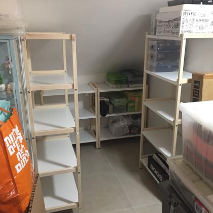 2 x יחידת מדפים גבוהה