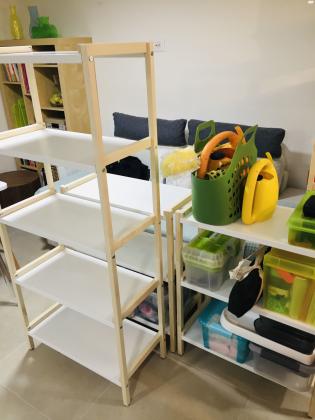 2 x יחידת מדפים גבוהה