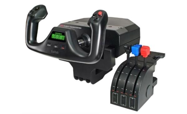 מוכר באנדל טיסה מטורףף:Logitech yoke