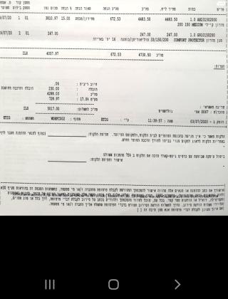 מזרן עמינח 200×150 דגם קיילי